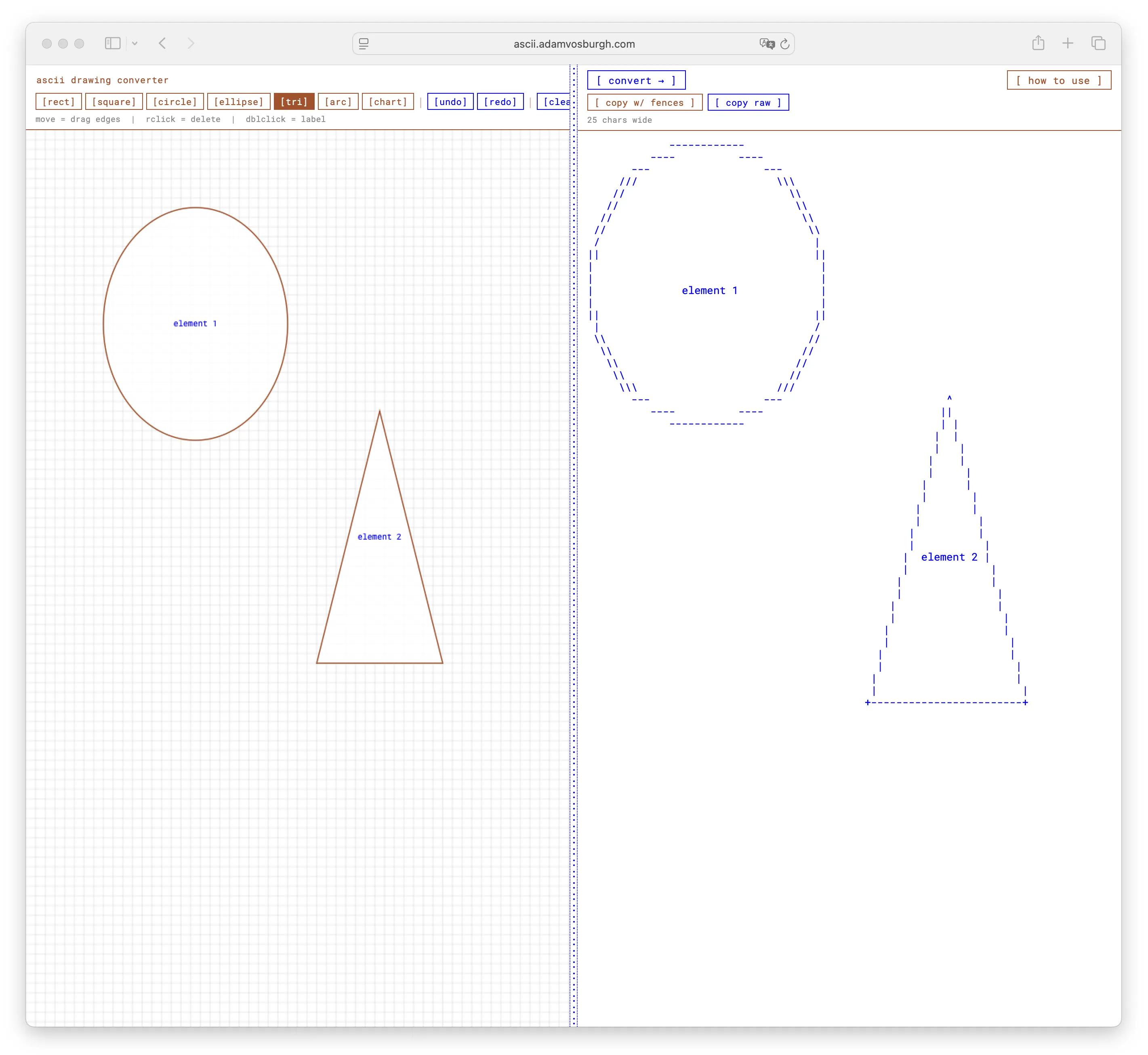 Ascii Pyramid Rotation Side Projects - Adam Vosburgh