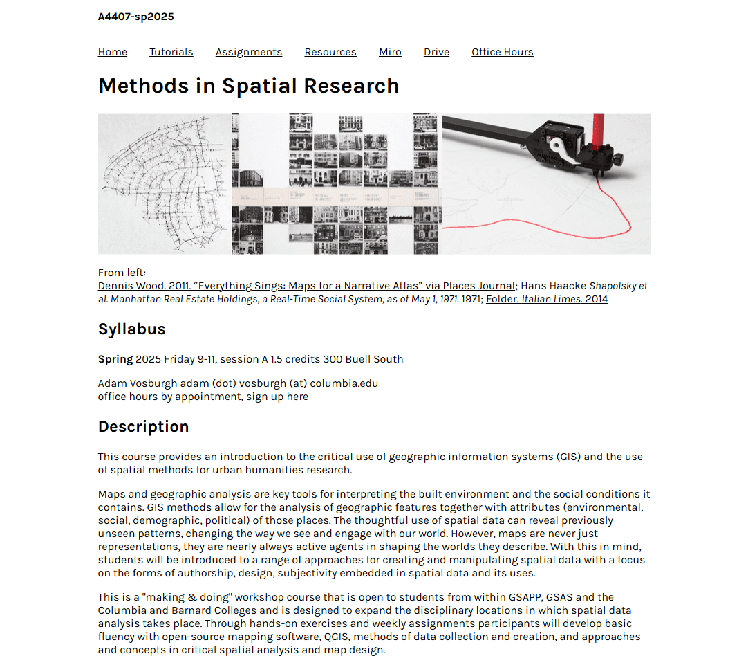 Methods in Spatial Research